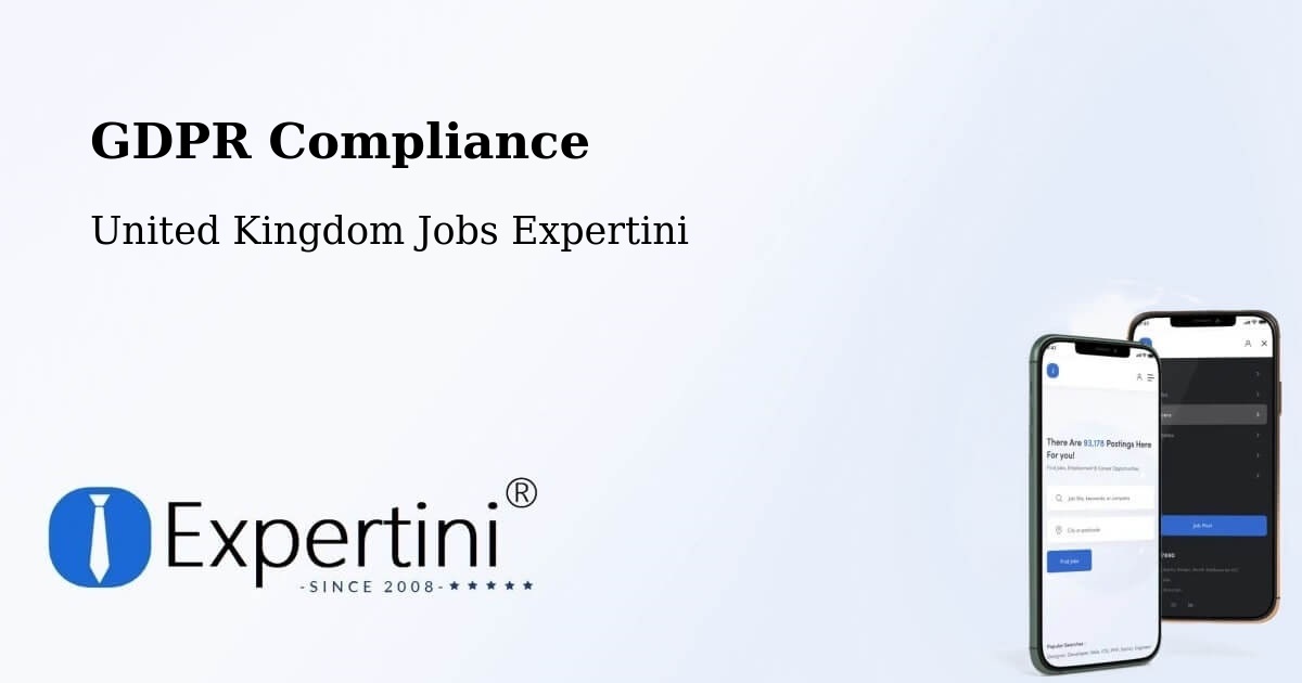 EU GDPR Compliance Statement – Yeovil - United Kingdom Jobs Expertini